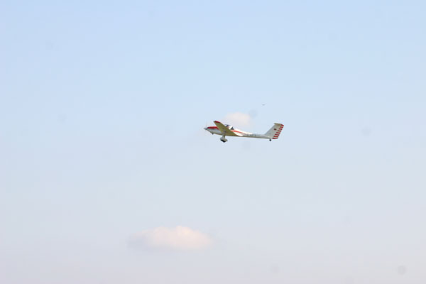 Und Flugzeuge gabs auch