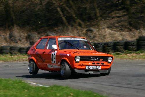 Mike Lepinski auf Audi 50 war schnell unterwegs