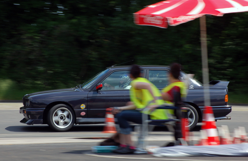 Johanne Kleeb, E30 M3 Gr.G1 im Eichkamp 2010